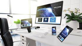 3d-rendering-mockup-computers-mobile-devices-assorted-office-supplies-floating-mid-air-office-showing-landing-page (1) Android Basics: Multiscreen Apps by Google Course
